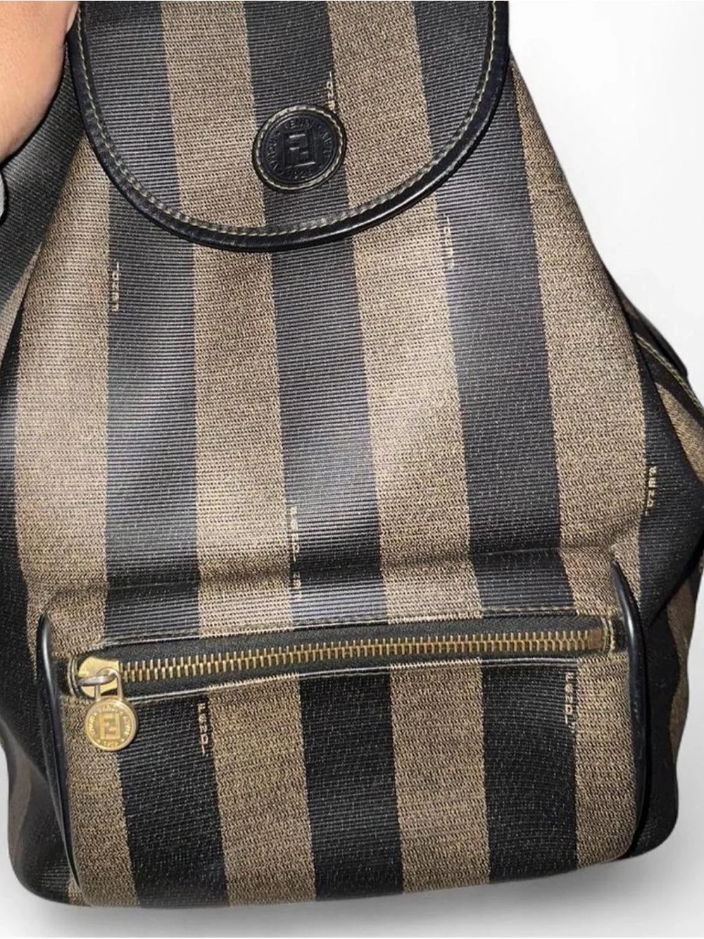 Vintage Fendi Pequin Backpack